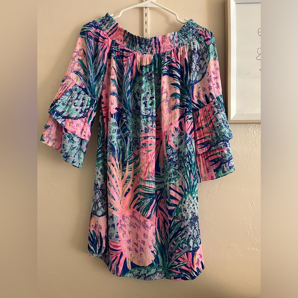 Lilly Pulitzer Off the Shoulder Dress